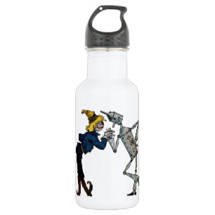 Scarecrow and Tin Man Trinkflasche