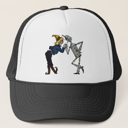 Scarecrow and Tin Man Truckerkappe (Vorderseite)