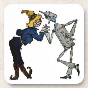 Scarecrow and Tin Man Untersetzer
