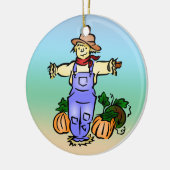 Scarecrow Bauer Ornament (Links)