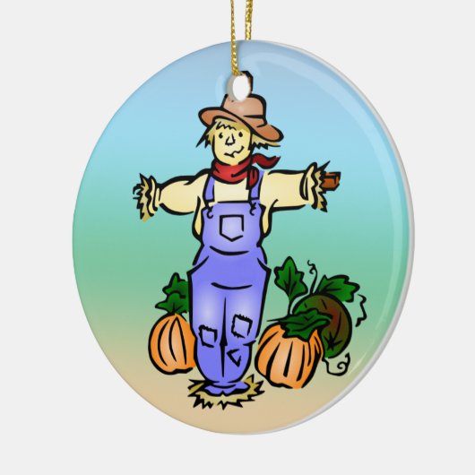 Scarecrow Bauer Ornament (Links)