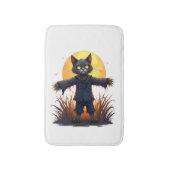 Scarecrow Cat Sentinel Badematte (Vorderseite Vertikal)
