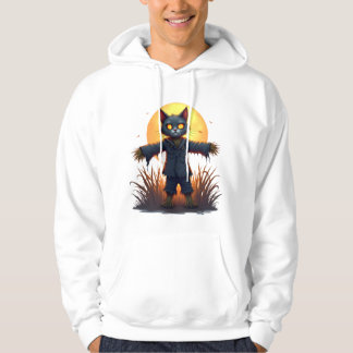 Scarecrow Cat Sentinel Hoodie