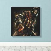 Scarecrow Character Art Leinwanddruck (Insitu (Holzboden))