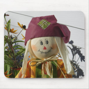 Scarecrow Girl Mousepad