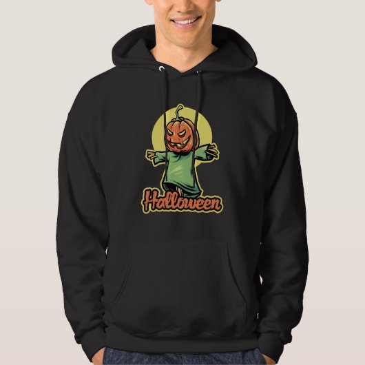 Scarecrow Halloween Hoodie (Vorderseite)