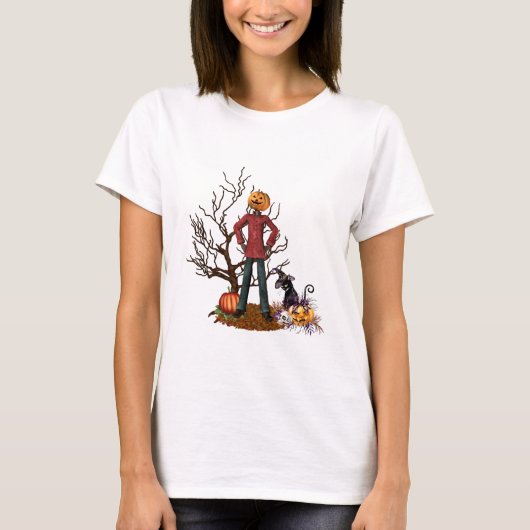 Scarecrow Halloween-T - Shirt (Vorderseite)