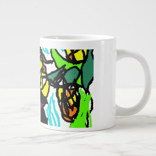 Scarecrow Jumbo-Tasse (Rechts)