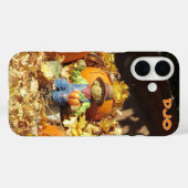 Scarecrow King auf Seinem Pumpkin Throne Case-Mate iPhone Hülle (Rückseite (Horizontal))
