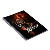 Scarecrow Orange Grafik Notizblock (Rechte Seite)