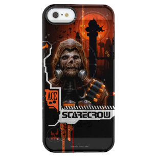 Scarecrow Orange Grafik Durchsichtige iPhone SE/5/5s Hülle