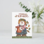 Scarecrow Postkarte (Stehend Vorderseite)