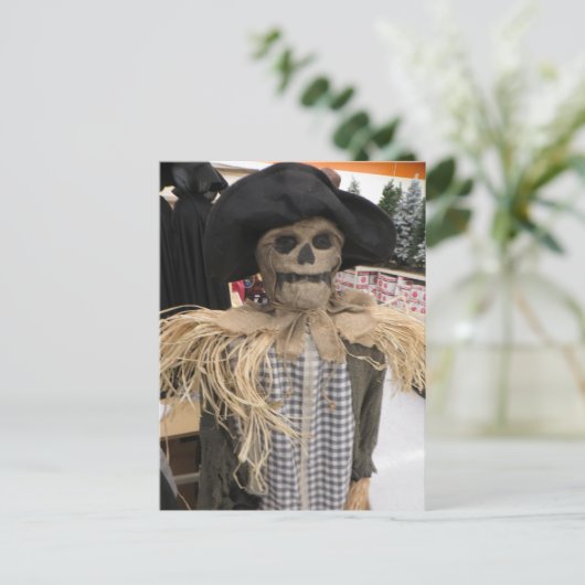 Scarecrow Postkarte (Stehend Vorderseite)