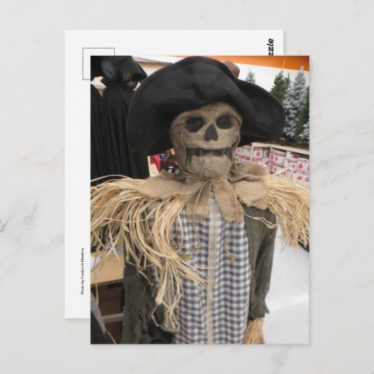 Scarecrow Postkarte (Vorne/Hinten)