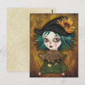 Scarecrow Postkarte (Vorne/Hinten)