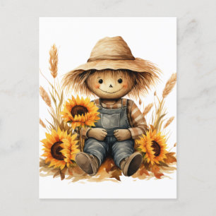 Scarecrow Postkarte