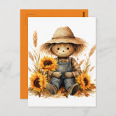Scarecrow Postkarte (Vorne/Hinten)