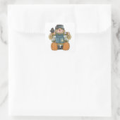Scarecrow Quadratischer Aufkleber (Tasche)
