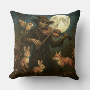 Scarecrow Serenade Halloween-Kissen Kissen