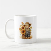 Scarecrow Sonnenblume Kaffeetasse (Links)