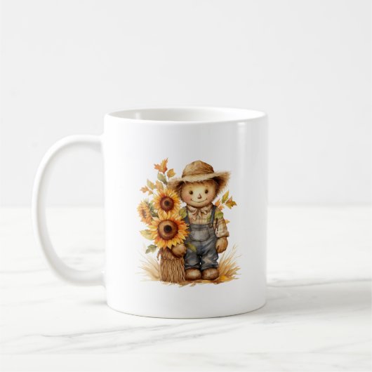 Scarecrow Sonnenblume Kaffeetasse (Links)