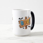 Scarecrow Spooky Halloween-Tasse Verwandlungstasse (VorderseiteRechts)