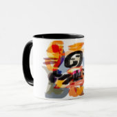 Scarecrow Sunset Herbst Tasse (Vorderseite Links)