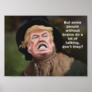 Scarecrow Trump Poster