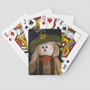 Scarecrow und Grüner Hut Spielkarten