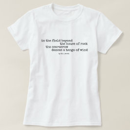 Scarecrow und Tango-Gedicht T-Shirt