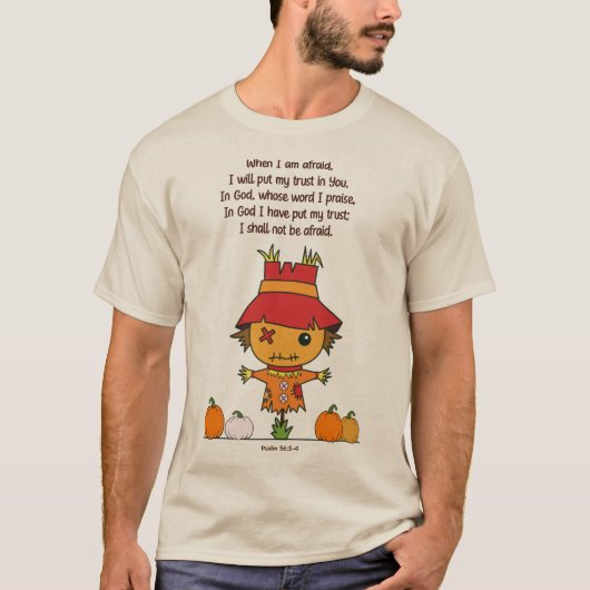 Scarecrow, wenn ich Angst habe T-Shirt (Vorderseite)