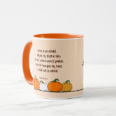 Scarecrow, wenn ich Angst habe Tasse (Vorderseite Links)