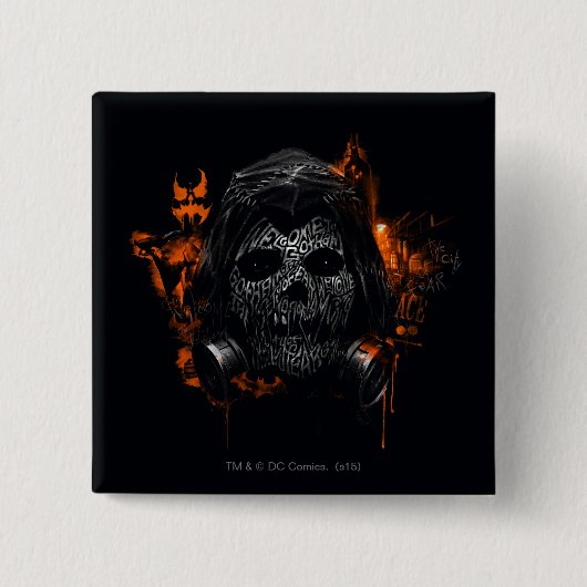 Scarecrow - Willkommen in Gotham City Button (Vorderseite)