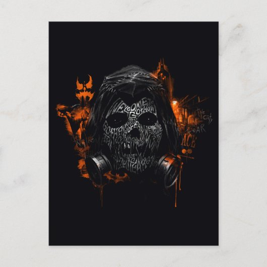 Scarecrow - Willkommen in Gotham City Postkarte (Vorderseite)