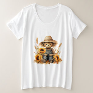 Scarecrow Womens Große Größe T-Shirt