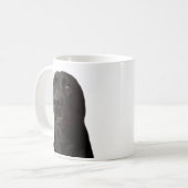 Scared Dog Meme Tasse doppelseitig (Vorderseite Links)