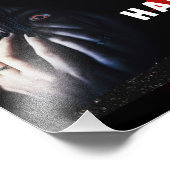 Scared Frauan Halloween Horror POSTER (Ecke)