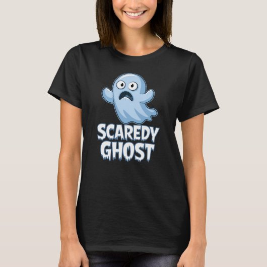 Scared Ghost T-Shirt (Vorderseite)