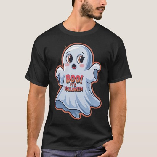Scared Little Ghost T-Shirt (Vorderseite)