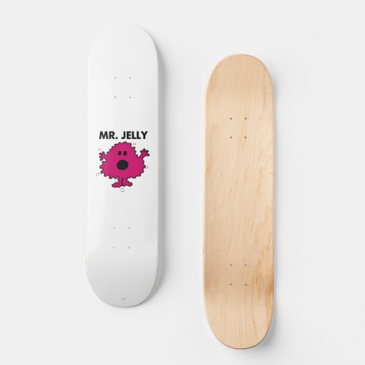 Scared & Nervous Mr. Jelly Skateboard (Vorderseite)