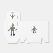 Scared Zombie Geschenkschachtel (Ungefaltet)