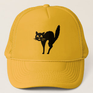 Scaredy Cat Halloween Cap Truckerkappe