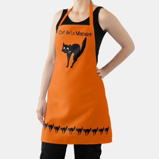 Scaredy Cat Halloween Schürze (InSitu)