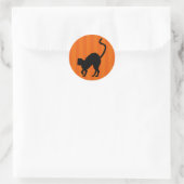 Scaredy Cat Halloween Sticker (Tasche)