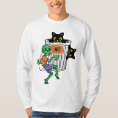 Scaredy Cat Halloween T-Shirt (Vorderseite)
