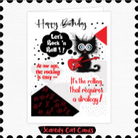 Scaredy Cat "Rock 'n Roll" Geburtstag