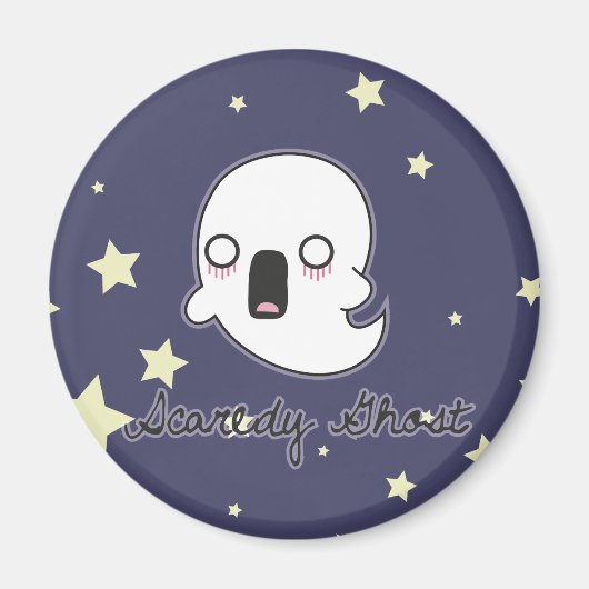 Scaredy Ghost Magnet (Vorne)