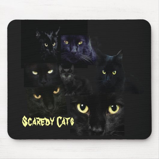 Scaredy Katzen Mousepad (Vorne)