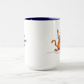 Scaredy Katzen-Tasse Tasse (Zentrum)