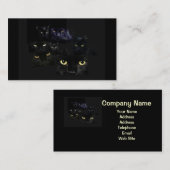 Scaredy Katzen-Visitenkarte Visitenkarte (Vorne/Hinten)